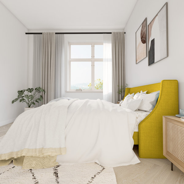 Red Barrel Studio® Upholstered Platform Bed & Reviews Wayfair